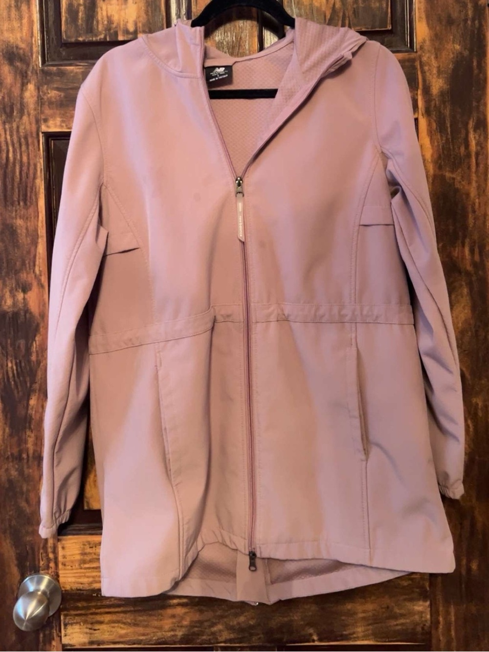 New Balance Dusty Lavender Hooded Utility Jacket